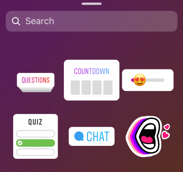 Instagram Stories Stickers