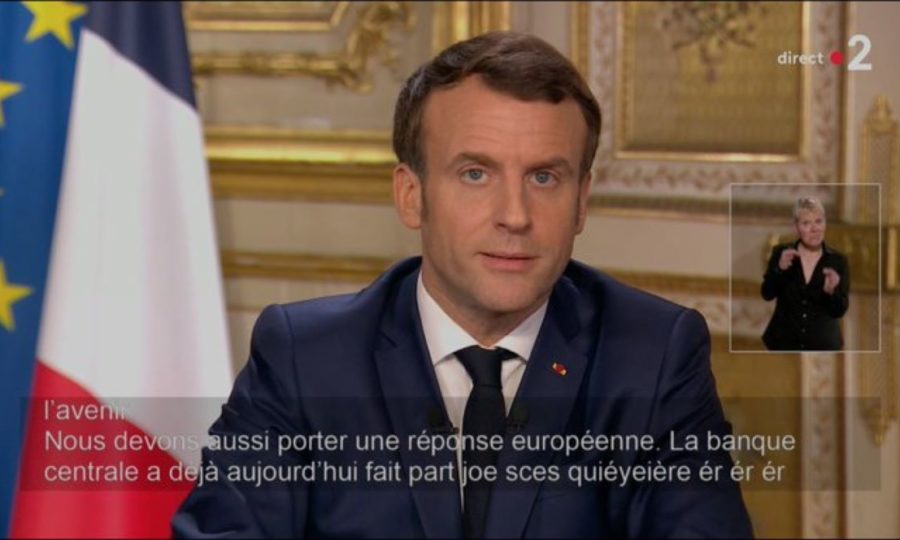 discours emmanuel macron twitter