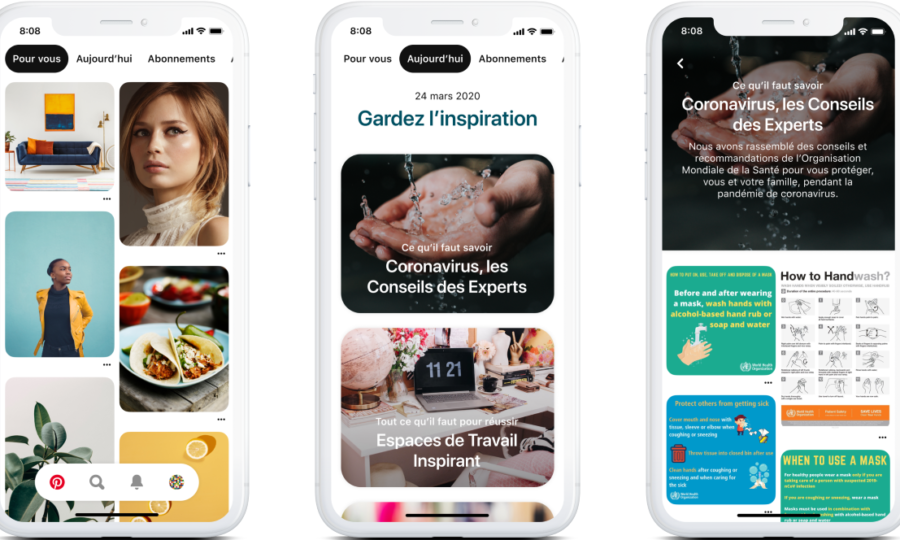 Aujourd'hui de Pinterest en France