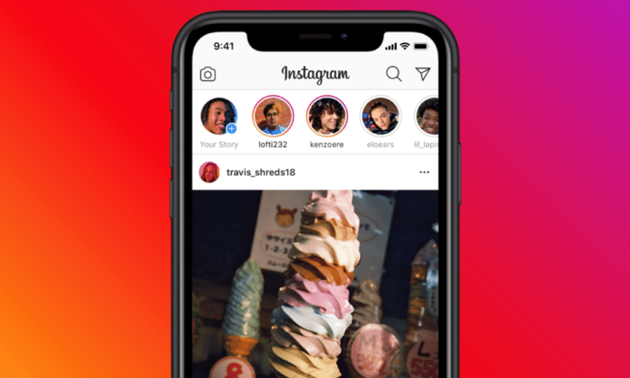 Instagram Reels nouvel onglet