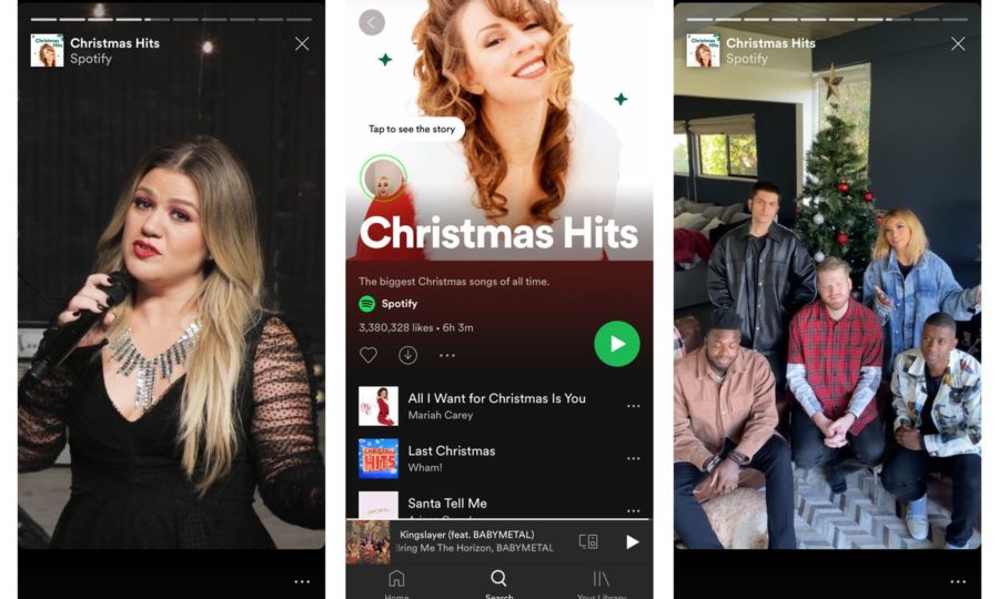 spotify teste les stories artistes